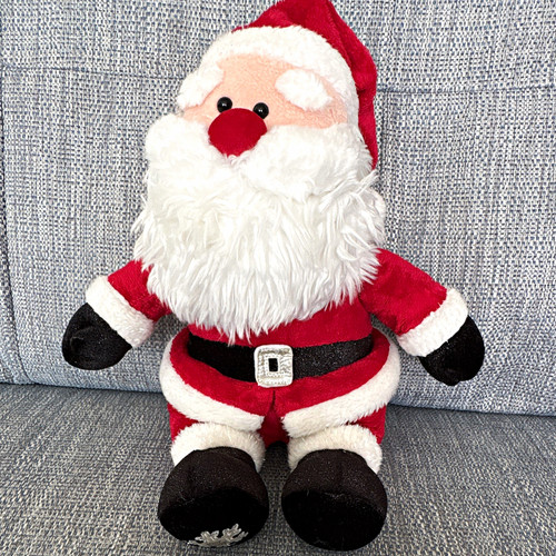 Tesco santa claus plush - tesco,