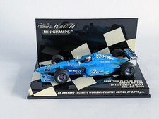 Minichamps 1/43 Benetton Playlife B200 Jenson Button 1ST Test Drive Jerez 2000
