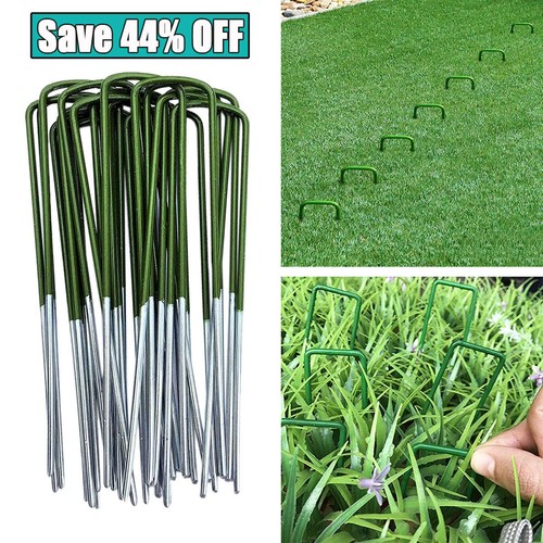 Weed fabric peg - fabric, u