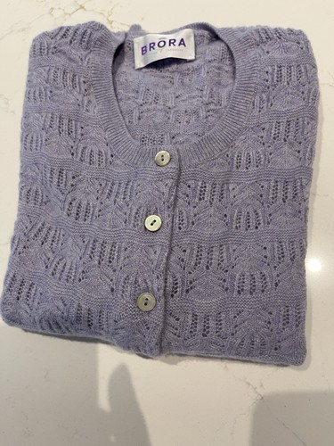 Brora cashmere cardigan size - brora, cardigan.