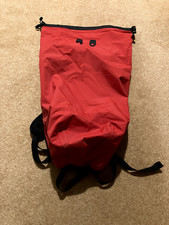 Alpkit 25 litre backpack drybag (only - no pockets or attachments), red, unused 