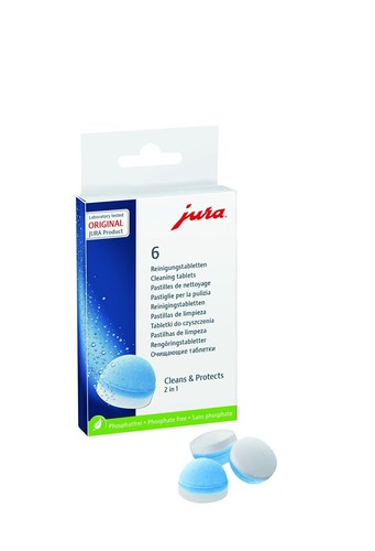 Jura phase cleaning tablets - jura, 2-phase