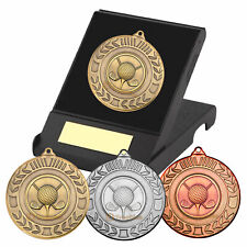 Golf Medal in Presentation Box, Free Engraving, Golf Trophy Awards, Winner