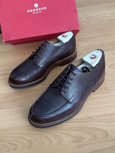 Grenson brown grain leather - grenson,