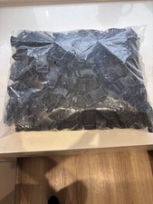 Pack 250 X 25mm Black Plastic