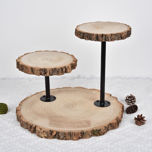 Brown tier round natural - 14", 3