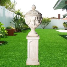 White Stone Royal Garden Urn