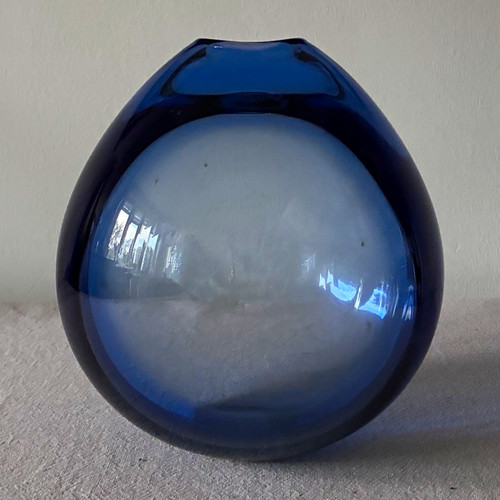 Holmegaard vase 1960 per - holmegaard,