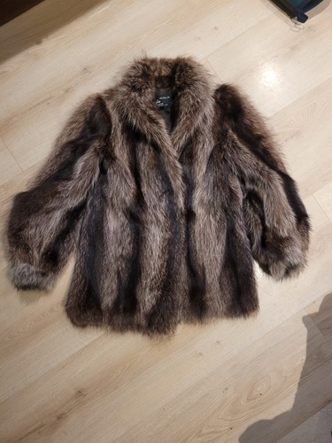 Vintage raccoon fur coat - vintage,