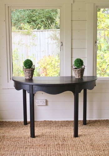Black gustavian painted - black, "gustavian