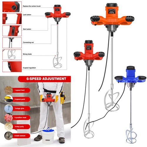 Electric gear mixing drill - gear,