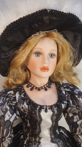 Porcelain doll eliza - porcelain, "eliza"