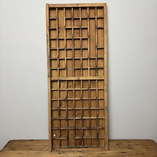 Vintage wooden printers tray - printers,