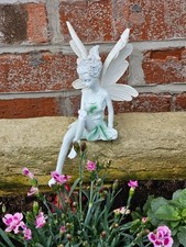 Garden Fairy Ornament Sitting