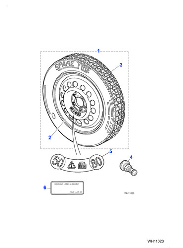 Jaguar genuine road wheel - wheel, tyre