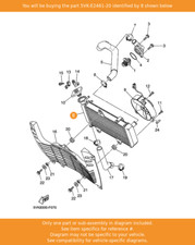 YAMAHA Radiator Comp