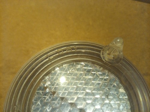 Front sidelight lens genuine - front,