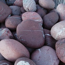 Red Laguna Garden Landscaping & Decorative Aggregate Boulders 200-300mm
