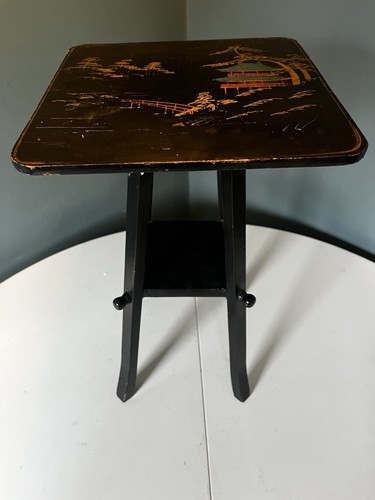 Vintage chinoiserie table - vintage,