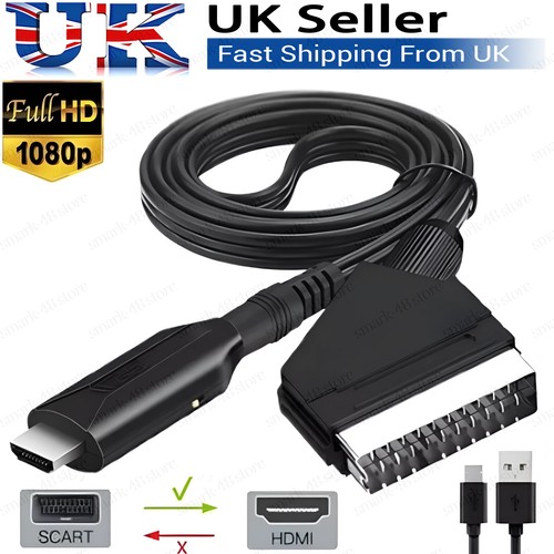 Scart hdmi converter - scart,