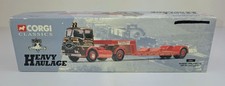 1997 Corgi 31011 Heavy Haulage Robert Walker LTD ERF KV Low Loader 1:50 Scale