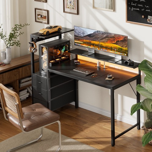 Gaming computer desk - desk, with