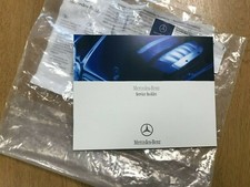 MERCEDES SERVICE BOOK M ML CLASS W163 W164 W166 270 320 Owners Handbook Manual