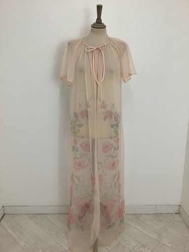Vintage 60s peignoir robe - 60s, st