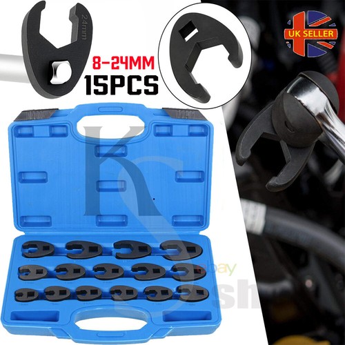 15pc crowfoot wrench set - crowfoot,