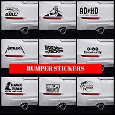 Car Bumper Stickers Novelty