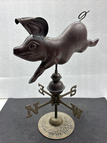 Vintage soldered copper flying - soldered,