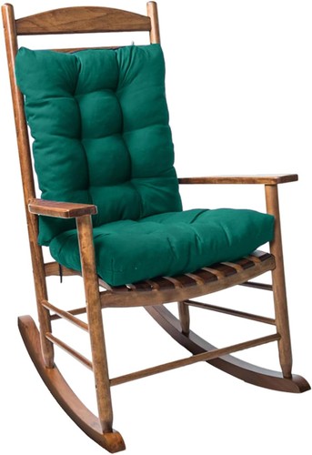 Rocking chair cushion set dark - chair,