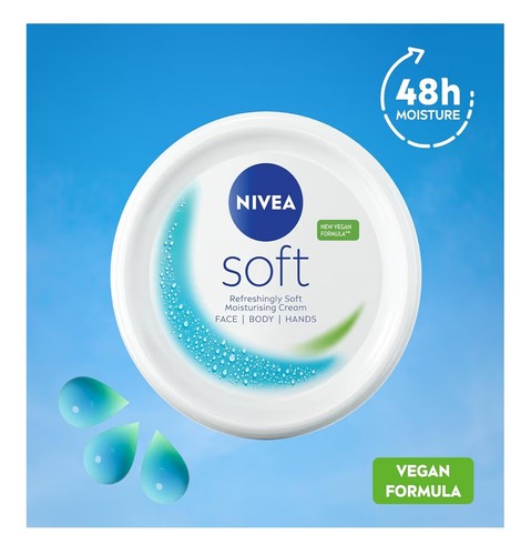 Nivea soft moisturising cream - soft,
