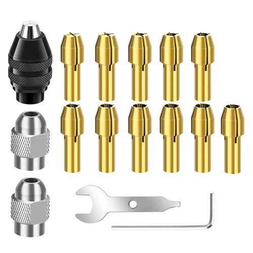 16pcs drill chuck collet - drill, set