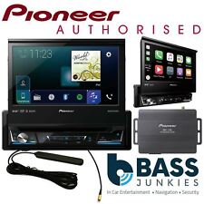 Pioneer AVH-Z7200DAB 7" Flip Car Screen DAB Carplay DVD Bluetooth & Sat Nav Box