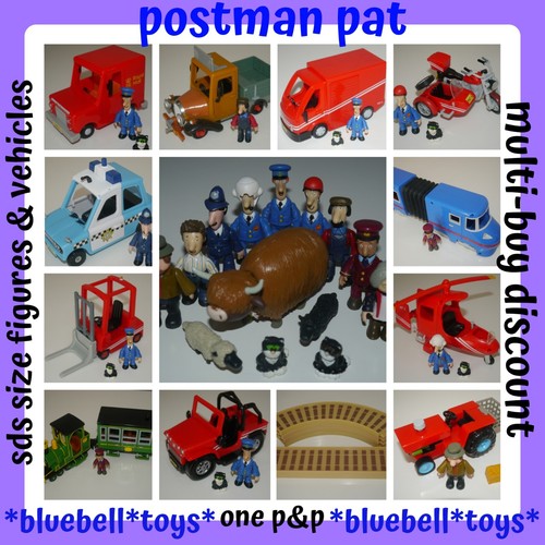 Postman pat figures - postman,