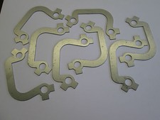 Rover P6 V8 Exhaust Manifold Locking Tab Plates - Set Of 8