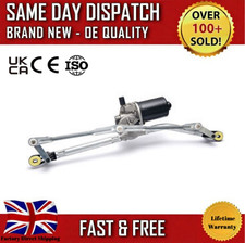 OEM Front Windscreen Window Wiper Motor+Linkage Fiat Punto 1999-2009 51704326 UK