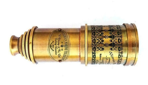 Antique maritime telescope