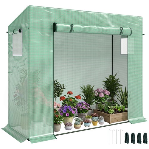 Outsunny 200x76x168cm walk - outsunny, walk-in