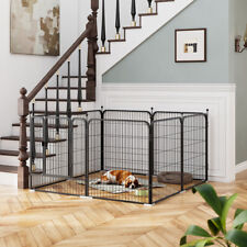 8PCS Heavy Duty Puppy Play Pen Whelping Box 7 Sizes / Dog Enclosure / Playpens