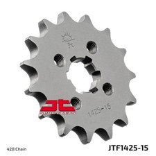 JT Front Sprocket 15 Tooth for Suzuki TSR125 (TS125R) 90-96