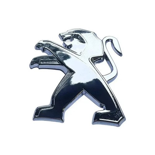 Peugeot car front emblem metal - front,