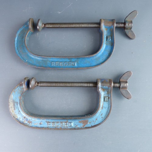 Vintage record clamps - g, x