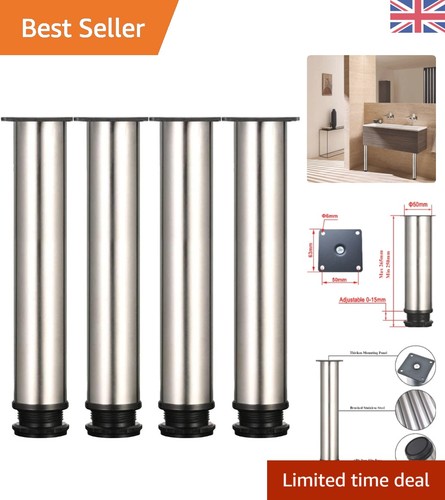 4pcs round stainless - round, steel