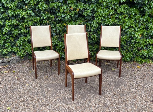 Mid century teak dining - mid, chairs