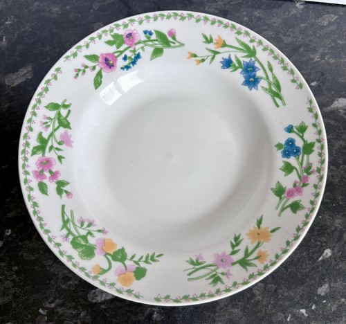 Vintage royal norfolk floral - royal,