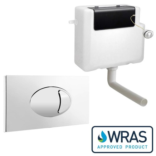 Toilet concealed cistern - cistern, large