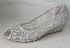 Bellucci Silver Shoes Sheer