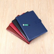 A4 Conference Folder Folio Case Pu Leather Business Portfolio